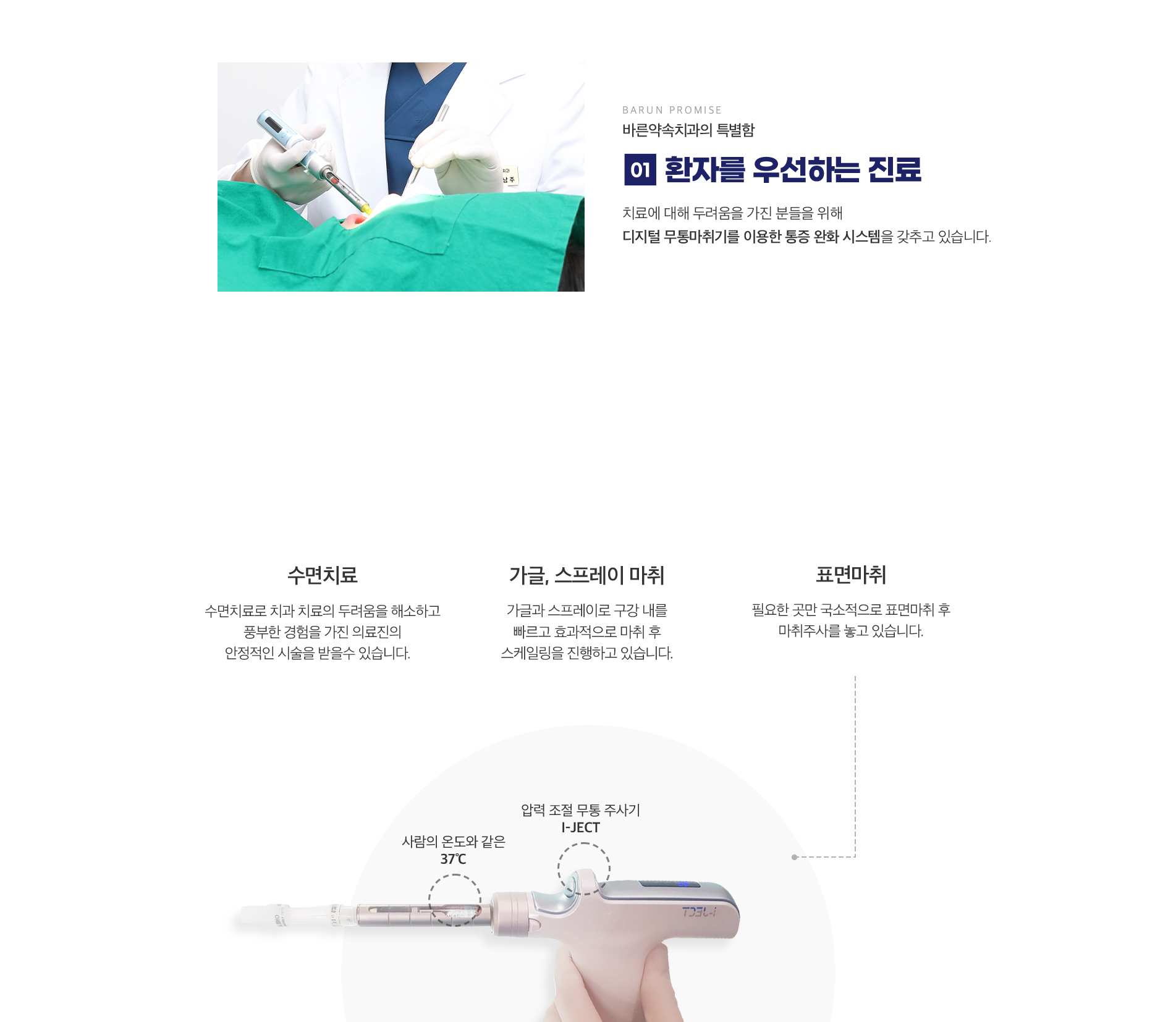 환자를 우선하는 진료